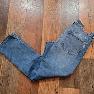 Madewell Jeans The Slim Boyjean Blue Denim Jeans Mid Rise (FREE SHIPPING)